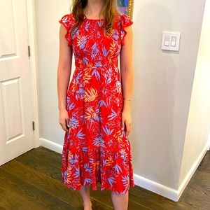 Lost Wander midi dress